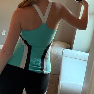 Blue Lululemon Tank with mesh pocket in the back| Size: 6